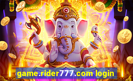 game.rider777.com login